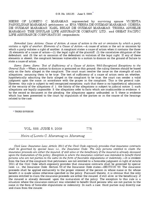 maramag scandal|G.R. No. 181132 .